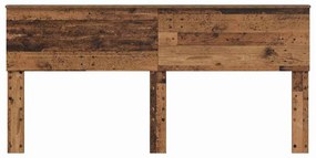 vidaXL Κεφαλάρι Παλιό Ξύλο 200 cm Επεξεργασμένο ξύλο