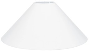 Lampshade S Line Ø50cm Λευκό Κωνικό Υφασμάτινο S3175-0091