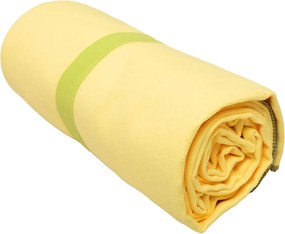 Πετσέτα Microfiber (90x160) Viopros Microfiber Κίτρινο