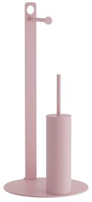 Πιγκάλ Με Χαρτοθήκη Ανοξείδωτο Matt Pink Pam &amp; Co Φ28x60εκ. 4-400-303