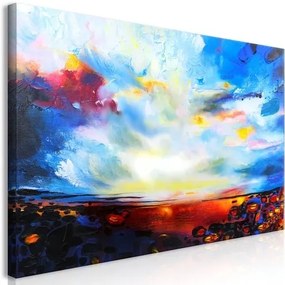 Πίνακας - Colourful Sky (1 Part) Wide - 70x35