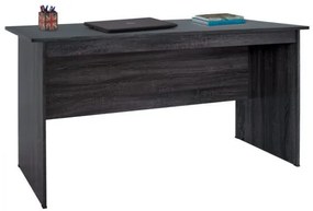 ΓΡΑΦΕΙΟ ΜΕΛΑΜΙΝΗΣ HAYDEN 150x71x74,5 HM2284.01 ΣΕ ΑΝΘΡΑΚΙ ΧΡΩΜΑ