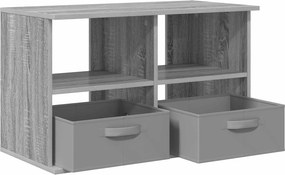 vidaXL Βάση τηλεόρασης 79 x 40 x 48 εκ Γκρι Sonoma