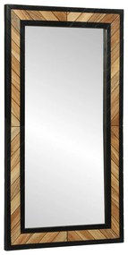 vidaXL Καθρέφτης 90x2x50 cm Συμπαγές Ξύλο Ακακίας