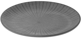 Πιάτο Ρηχό Nordic 07-15701 21cm Black Estia Porcelain