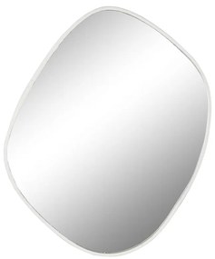 Τοίχο καθρέφτη Home ESPRIT Λευκό Σύγχρονη 56 x 2,5 x 69,5 cm