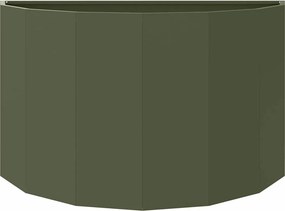 vidaXL Γλάστρα Ελιά Πράσινη 90 x 45 x 50 εκ. Ατσάλι