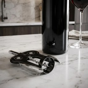ΑΝΟΙΧΤΉΡΙΑ ΧΕΙΡΌΣ OWL STYLE CORKSCREW BOJ LUX PURE BLACK 011110804