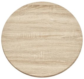 vidaXL Τραπέζι Μπαρ Χρώμα Δρυός 60 x 107,5 εκ. από MDF