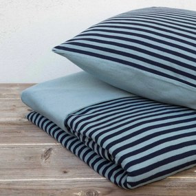 Παπλωματοθήκη Μακό Μονή (Σετ 160x240) Nima Bed Linen Suave SS2021 Μπλε,Γαλάζιο