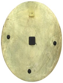 Ρολόι Τοίχου ArteLibre Χρυσό Μέταλλο 60x3x60cm
