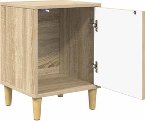 vidaXL Κομοδίνο BORNE 2 τμχ. Sonoma Δρυς 36 x 33 x 50 εκ.