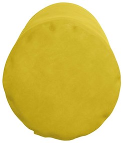 vidaXL Μαξιλάρια Στήριγμα 2 pcs Κίτρινο Ø 25 x 70 cm