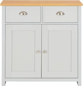 vidaXL Μπουφές Γκρι 79 x 35 x 81 εκ.