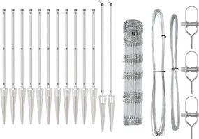 vidaXL Στύλος Περιφράξεων Γαλβανισμένο 100 x 0,8 μ Ατσάλι