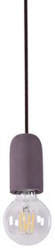 Φωτιστικό Οροφής Μονόφωτο Homelighting Iris 77-3576 Brown