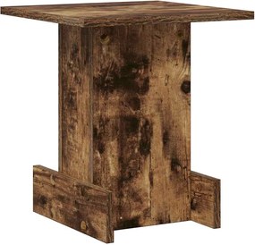 vidaXL End Table Καπνιστό Δρύς 35,5 x 35 x 40 εκ Επεξεργασμένο ξύλο
