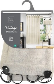 Κουρτίνα Linka Douceur d'intérieur - 140x240cm - Μπεζ