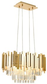 Φωτιστικό Οροφής Πολύφωτο Aca Empire EG6174P50CG Gold