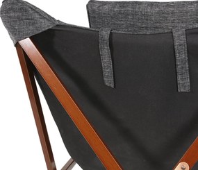 ΚΑΡΈΚΛΕΣ &amp; ΠΟΛΥΘΡΌΝΕΣ ΚΉΠΟΥ BUTTERFLY CHAIR MIXED GREY LESLI LIVING 42448