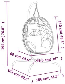 ΚΑΡΕΚΛΑ EGG ΚΡΕΜΑΣΤΗ ΚΡΕΜ ΛΕΥΚΗ ΣΥΝΘ. ΡΑΤΑΝ/ΑΤΣΑΛΙ ΜΕ ΜΑΞΙΛΑΡΙ 360046