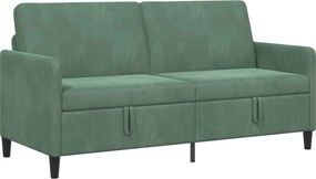 vidaXL Καναπές με Αποθήκευση Θαλασσί 172 x 78 x 87 εκ Πολυεστέρας