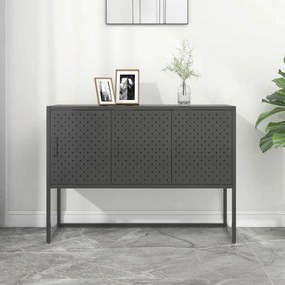 vidaXL Μπουφές Ανθρακί 105 x 35 x 75 εκ. από Ατσάλι