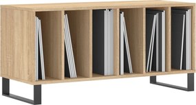 vidaXL Έπιπλο Δίσκων Sonoma Δρυς 100x38x48 εκ. από Επεξεργασμένο Ξύλο