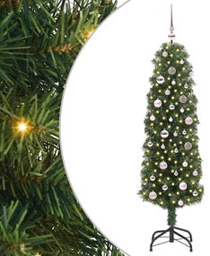 vidaXL Τεχνητό Χριστουγεννιάτικο Δέντρο με 150 LED Πράσινο 150 cm