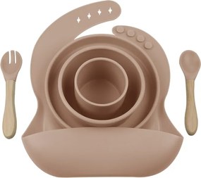 MinikOiOi Σετ BLW III από Σιλικόνη, Bubble Beige