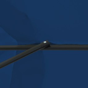 vidaXL Ομπρέλα κήπου ø395x245 εκ Μπλε Αζούρ
