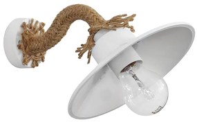 Απλίκα Τοίχου Heronia Petra 31-0996 Rope/White