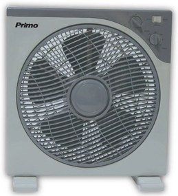 Primo PRBF-80287 Ανεμιστήρας Boxfan 12'' 30CM  Λευκός-Γκρι