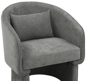 Πολυθρόνα Playmob ύφασμα σε γκρι απόχρωση 69x65x79εκ 69x65x79 εκ.