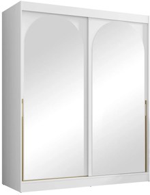 Ντουλάπα Modin συρόμενη-Leuko-Μήκος: 180 εκ.