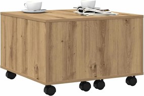 vidaXL Τραπεζάκι Σαλονιού Αρτισιανή Δρυς 60x60x38 εκ. Επεξ. Ξύλο