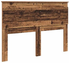 vidaXL Κεφαλάρι με κεφαλάρι Artisan Oak 140 cm Επεξεργασμένο ξύλο
