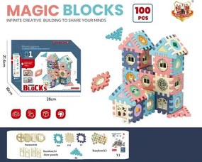 Σετ κατασκευών DIY με τουβλάκια - 2067 - 100pcs - 917490