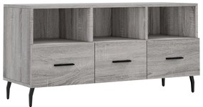 vidaXL Έπιπλο Τηλεόρασης Γκρι Sonoma 102 x 36 x 50 εκ. Επεξεργ. Ξύλο