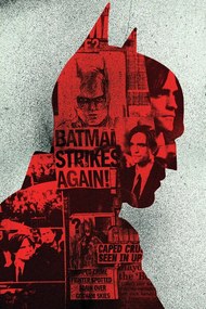 Εκτύπωση τέχνης Batman strikes again, (26.7 x 40 cm)