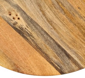 vidaXL Τραπέζι Μπαρ 60 x (76-110) εκ. από Μασίφ Ξύλο Μάνγκο