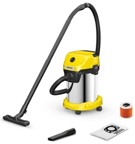 Σκούπα Kärcher Υγρής Και Ξηρής Αναρρόφησης WD 3 S V-19/4/20 (1.628-141.0) με Ισχύ 1000 W και χωρητικότητα κάδου 19 L