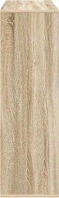 vidaXL Πλαϊνό γραφείο Δρύς Sonoma 102 x 31 x 99,5 εκ.