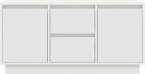 ντουλάπι τηλεόρασης vidaXL με φώτα LED Λευκό 100x41x50 cm