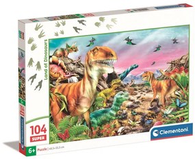 Παζλ Super - Noli - Land of Dinosaurs