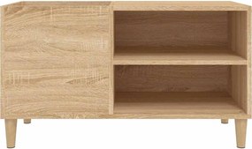 vidaXL Δισκοθήκη Sonoma Δρυς 84,5 x 38 x 48 εκ. από Επεξεργασμένο Ξύλο