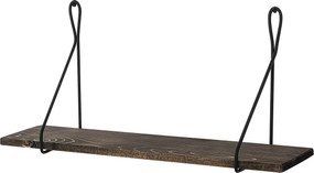 Wall Shelf Amaryllis Black
Dark Walnut