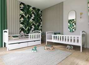 SEBUŚ 80x160 white bunk bed Lano Furniture