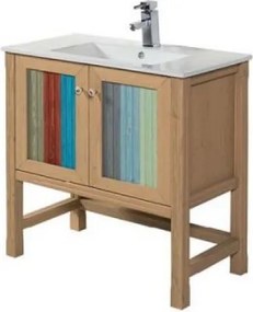 Mabo Irida ΙΙΙ 90 Base Plywood - Βάση Επίπλου Με Νιπτήρα (90x46)