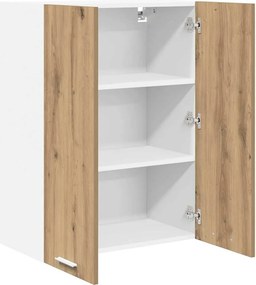 vidaXL Κρεμαστό ντουλάπι με αποθήκευση Artisan Oak 60 x 31 x 80 εκ.